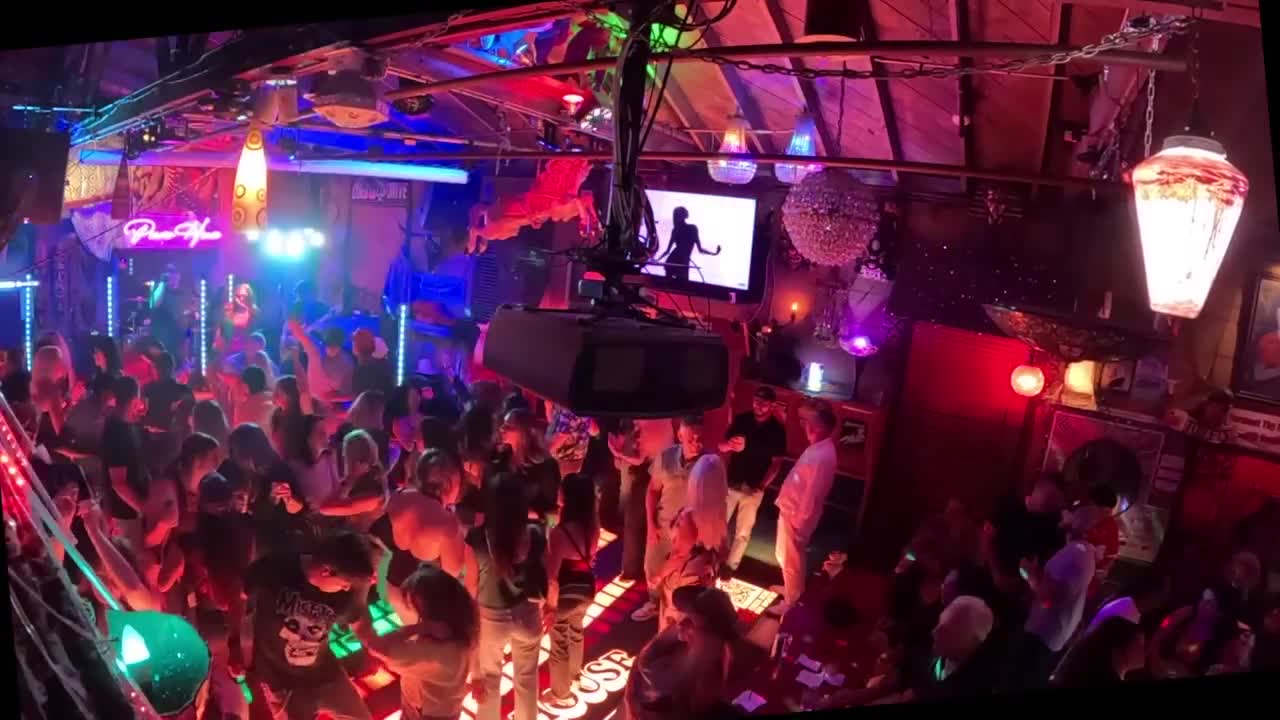 All Good Vibes performance and dancing crowd